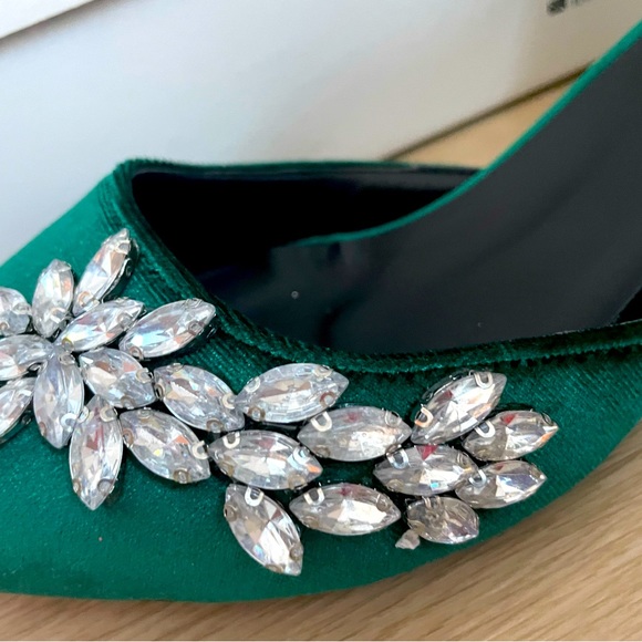 Emerald green pumps - Picture 7 of 9